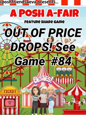 🎪OUT OF PRICE DROPS! SEE NEW LISTING FOR 🎟️TICKET WINNERS! 🎪